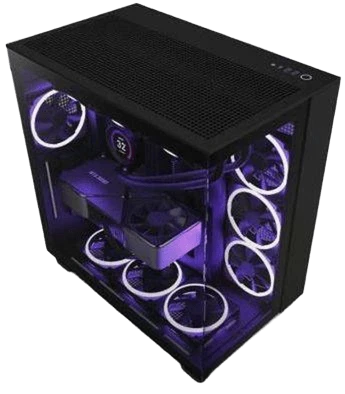 Корпус NZXT H9 Flow Matte Black (CM-H91FB-01) Корпуси image 1