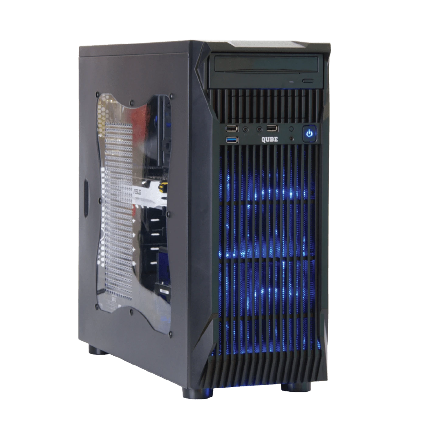 Корпус QUBE QB767 Black (QB767_WBNU3) image №6