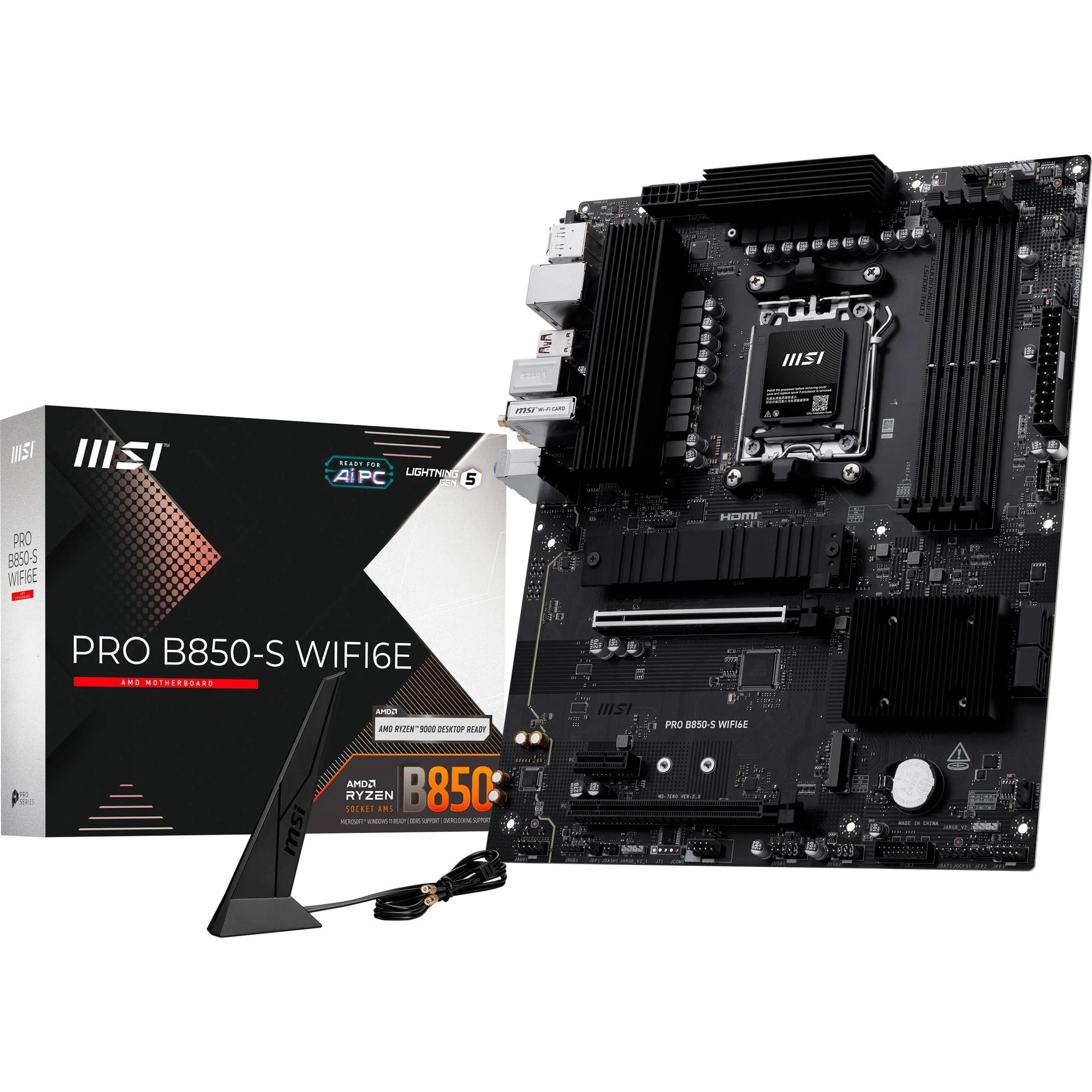 MSI PRO B850-S WIFI6E Материнські плати image 1