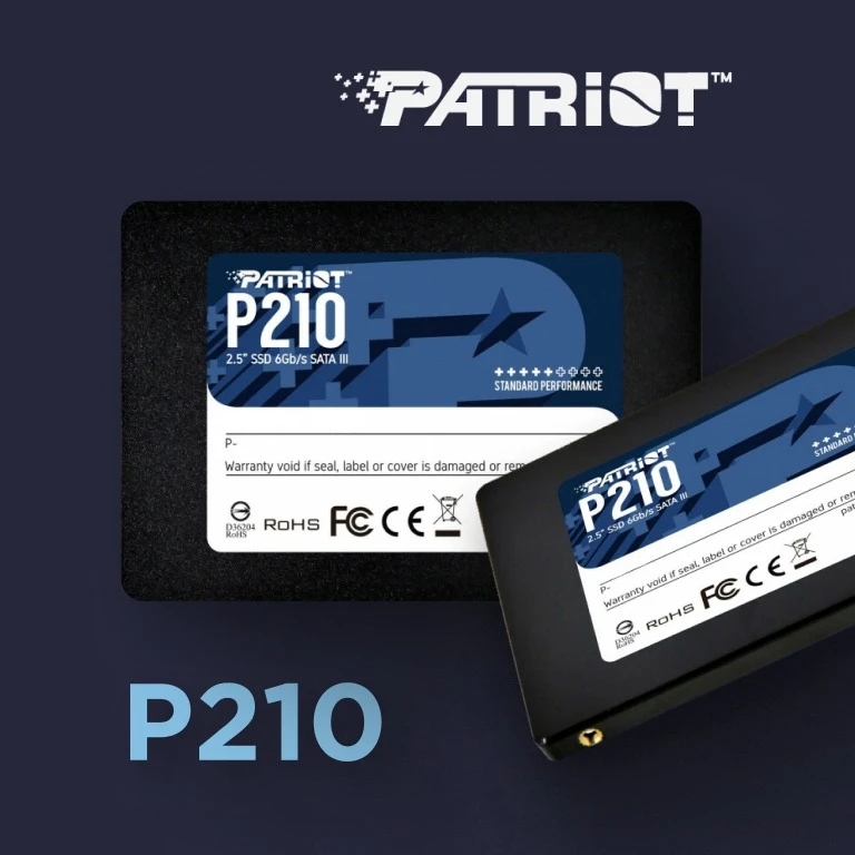 SSD 2.5 256Gb Patriot P210 (P210S256G25) Накопичувачі image 2