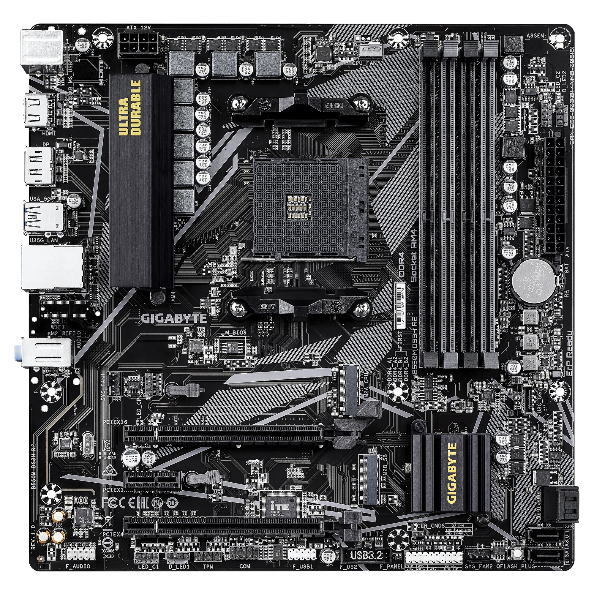 GIGABYTE B550M DS3H R2 Материнські плати image 4