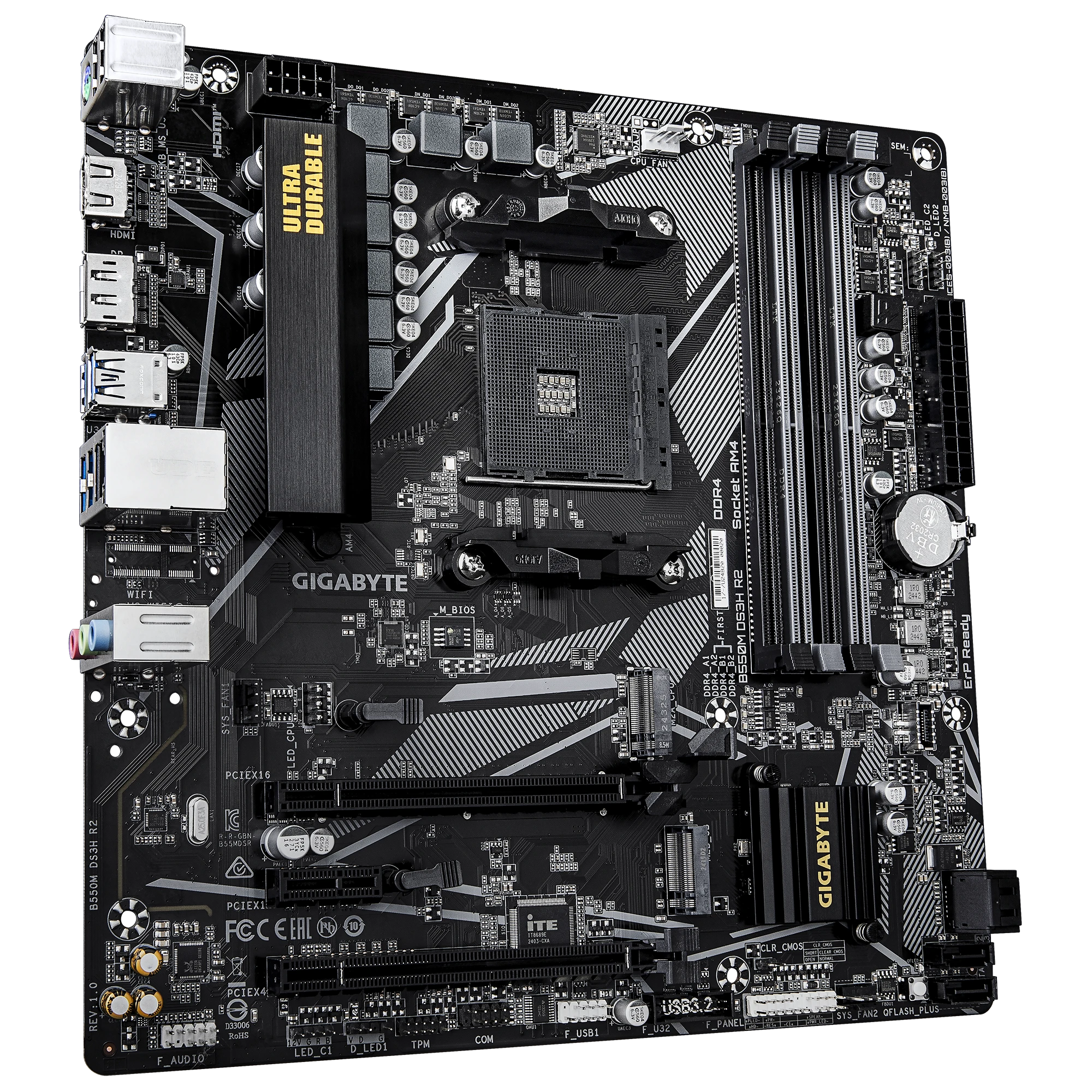 GIGABYTE B550M DS3H R2 Материнські плати image 3