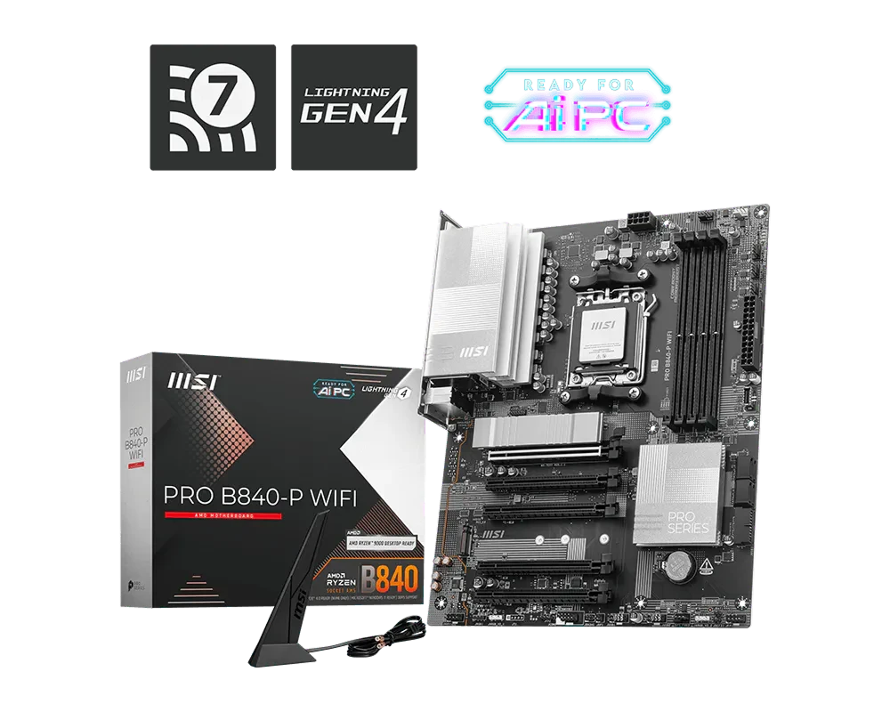 MSI Pro B840-P WiFi Материнські плати image 1