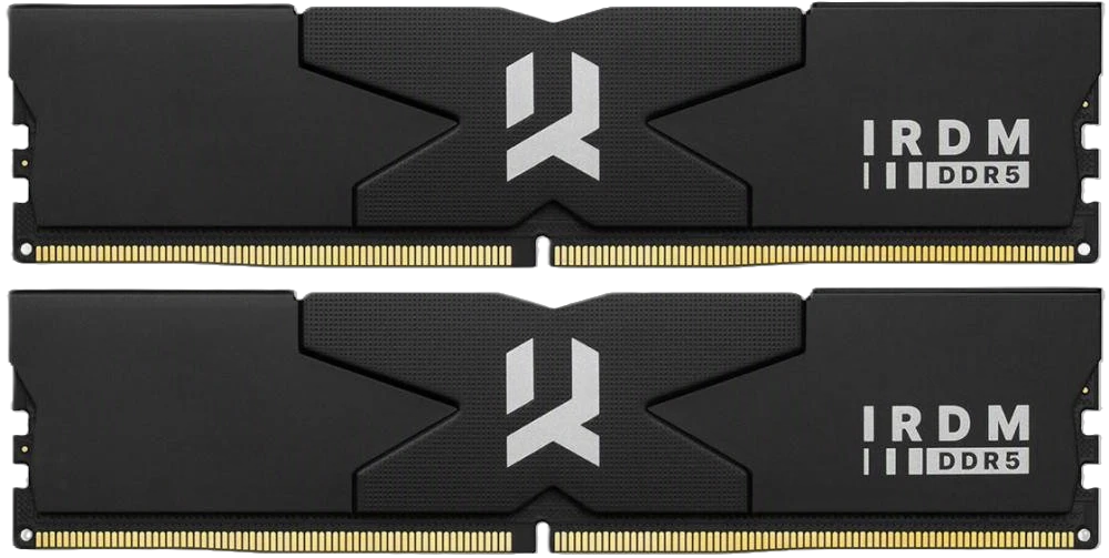 DDR5 64GB (2x32) 6000MHz Goodram IRDM Black (IR-6000D564L30/64GDC) Оперативна пам'ять image 2