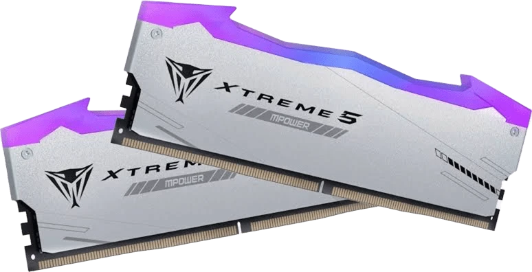DDR5 32GB (2x16) 8000MHz Patriot Viper Xtreme 5 MPOWER RGB (PVXR532G80C38KM) Оперативна пам'ять image 1