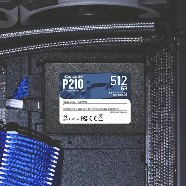 SSD 2.5 512Gb Patriot P220 (P220S512G25) Накопичувачі image 4