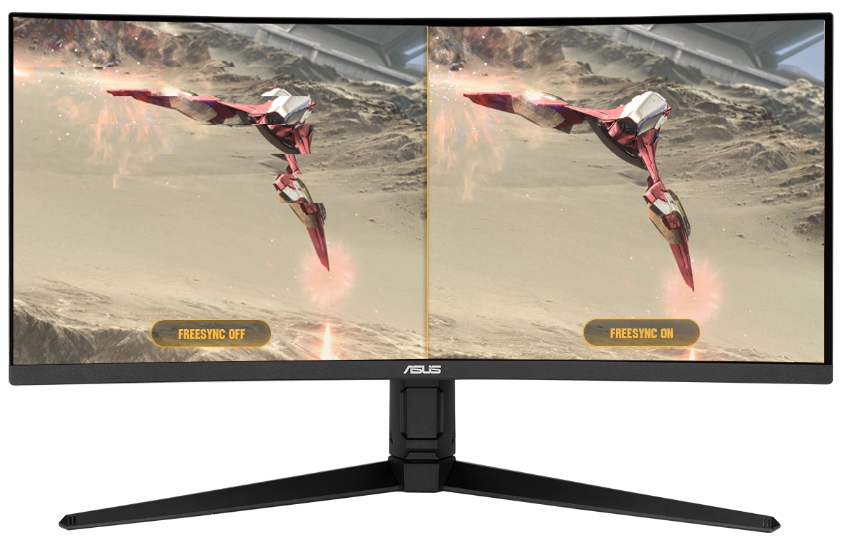 Монітор 34" Asus TUF Gaming VA Black Curved VG34VQL1B  Монітори image 1