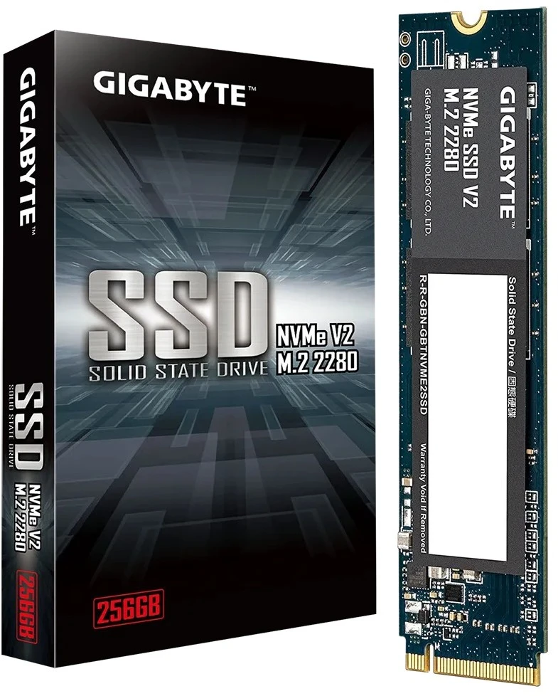M.2 NVMe 256GB GIGABYTE (G3NVMEV2256G) Накопичувачі image 1