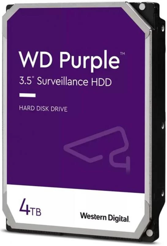 HDD 3.5 4TB WD Purple (WD43PURZ) Накопичувачі image 1