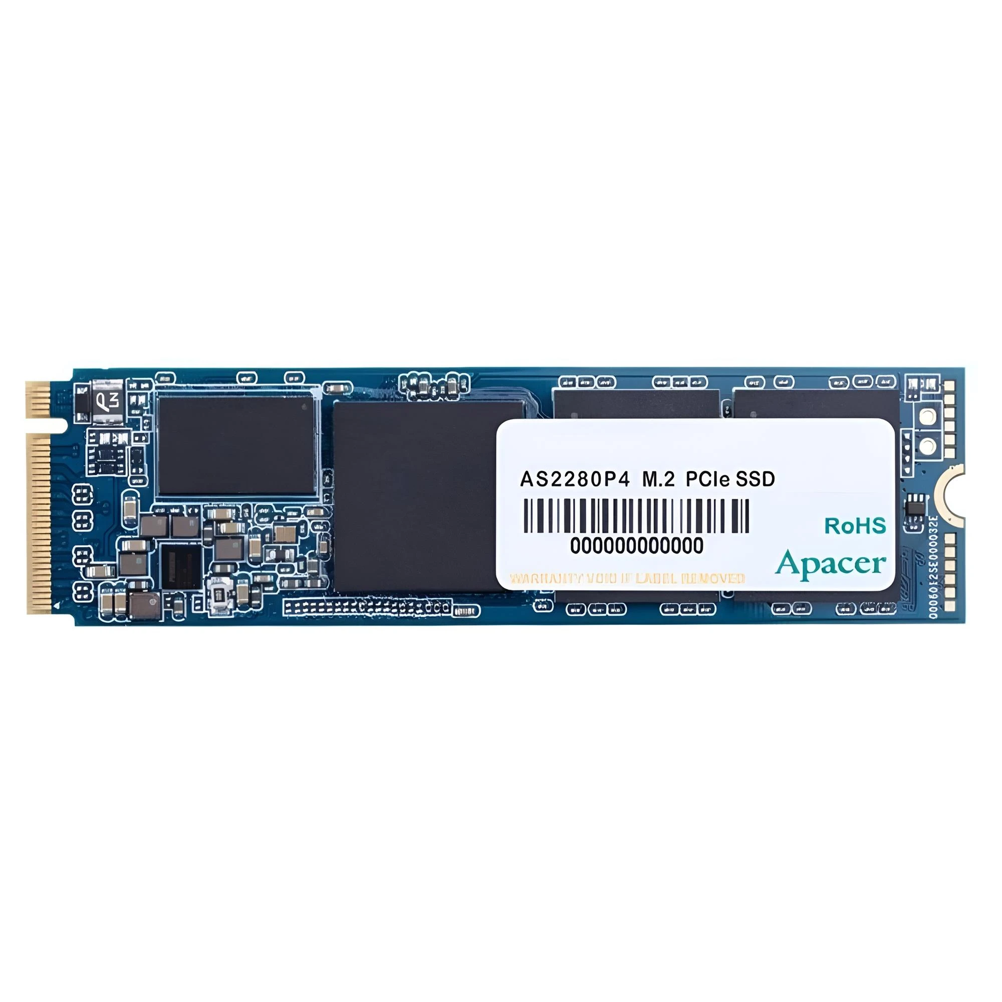 M.2 NVMe 256GB Apacer AS2280P4 (AP256GAS2280P4-1) Накопичувачі image 1
