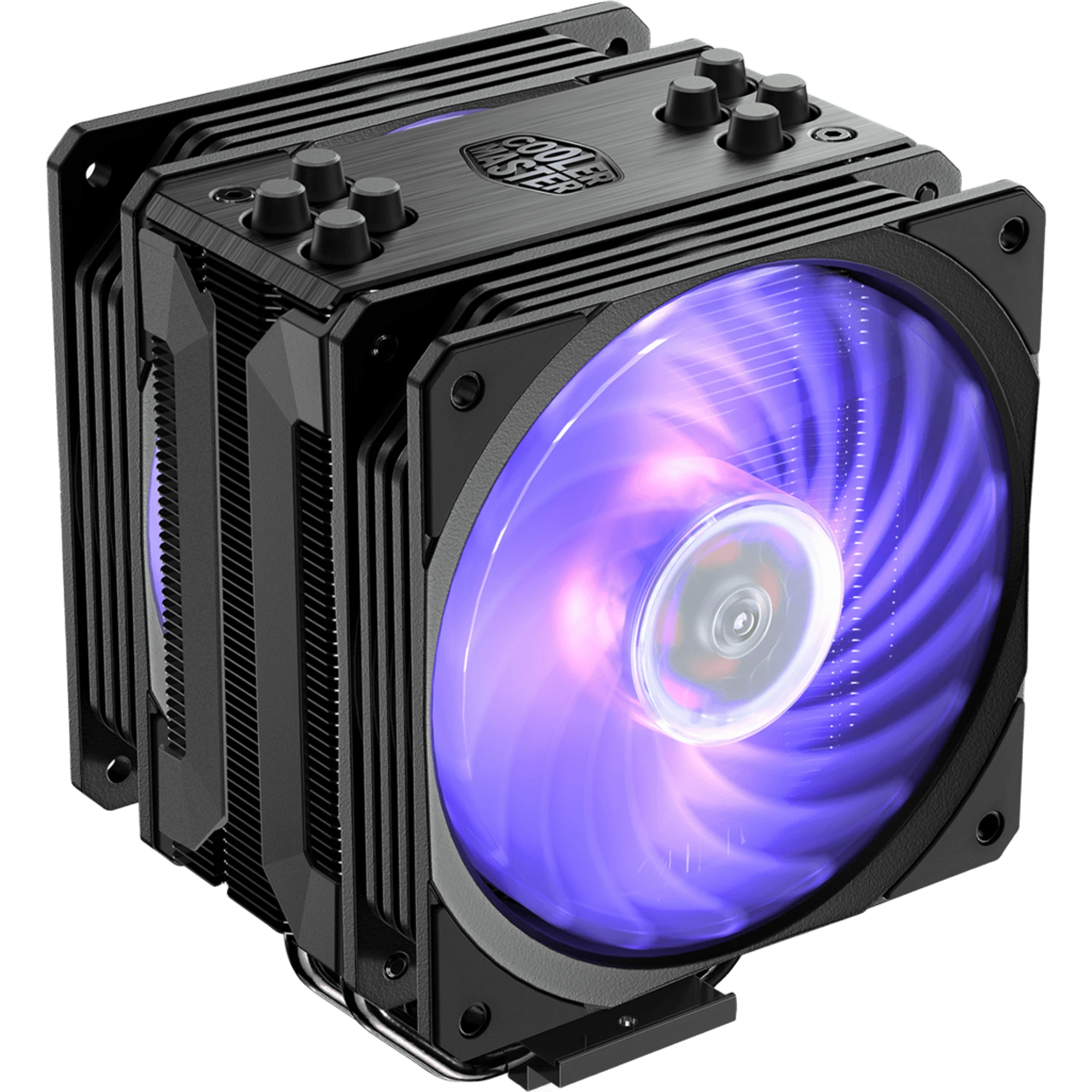 Повітряне охолодження CoolerMaster Hyper 212 RGB Black Edition (RR-212S-20PC-R1) Охолодження image 1