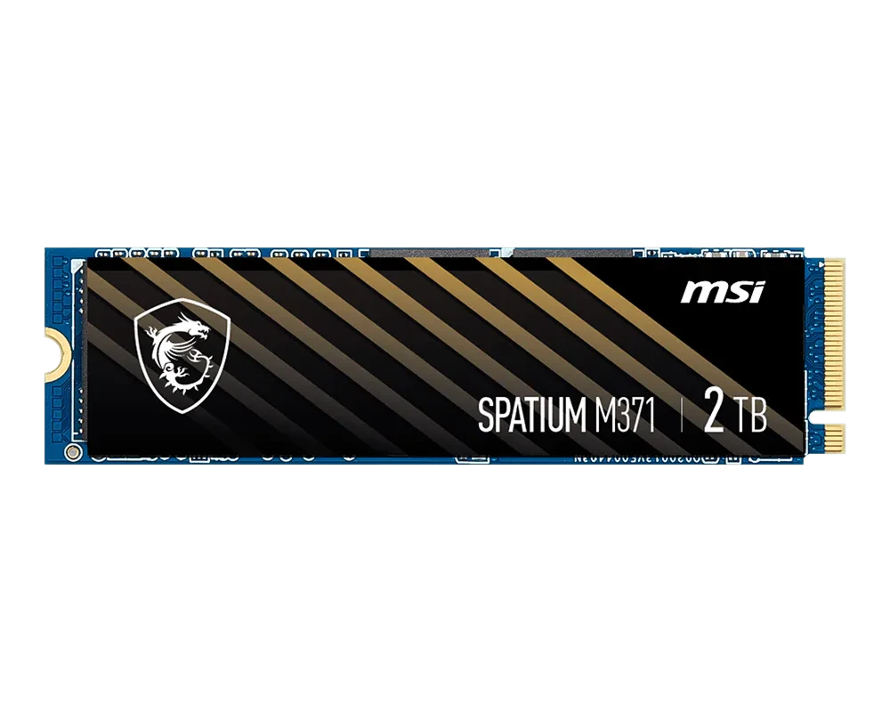 M.2 NVMe 500GB MSI Spatium M371 (S78-440K160-P83) Накопичувачі image 3