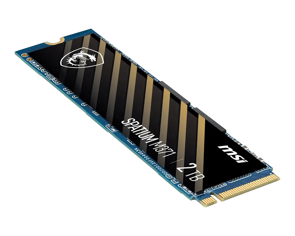 M.2 NVMe 500GB MSI Spatium M371 (S78-440K160-P83) Накопичувачі image 2