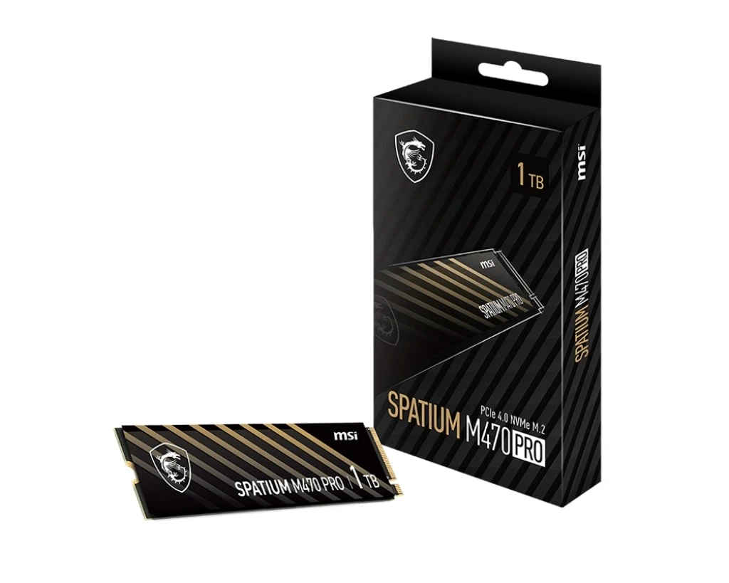 M.2 NVMe 1TB MSI Spatium M470 Pro (S78-440L0J0-P83) Накопичувачі image 1