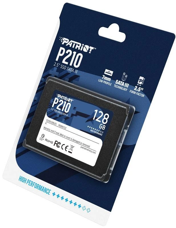 SSD 2.5 128GB PATRIOT P210  (P210S128G25) Накопичувачі image 4