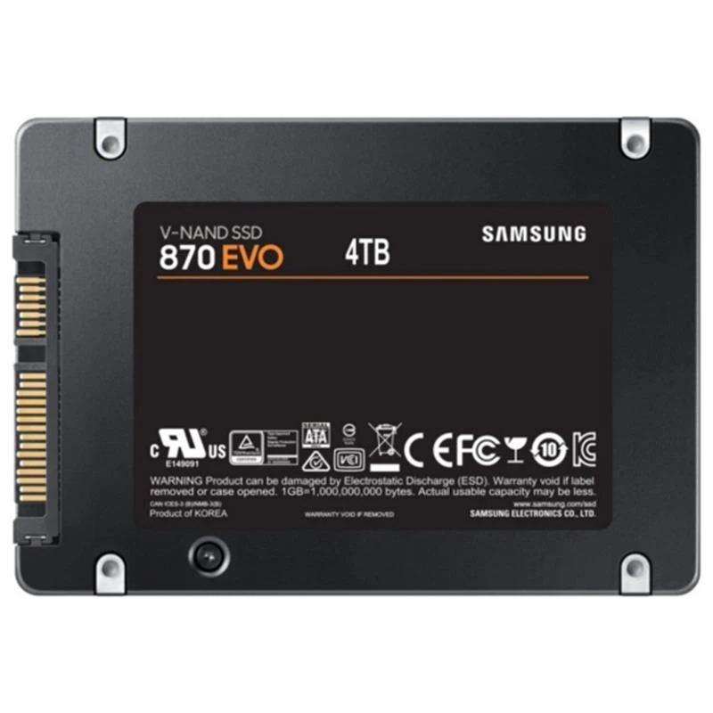 SSD 2.5 4TB Samsung 870 Evo (MZ-77E4T0B/EU) Накопичувачі image 4