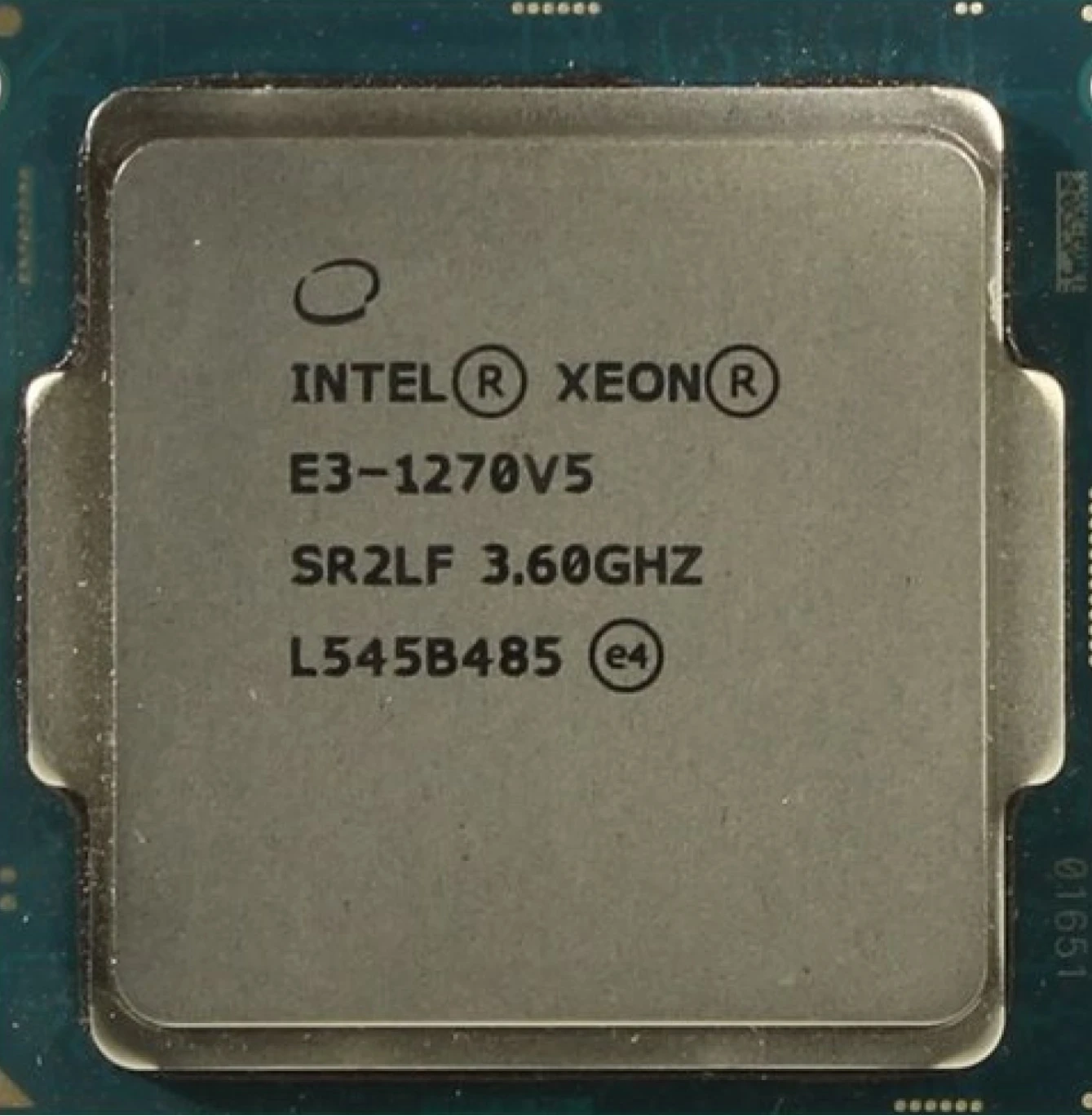 Процесор Intel Xeon E3-1270 v5 (CM8066201921712) s1151 Процесори image 1