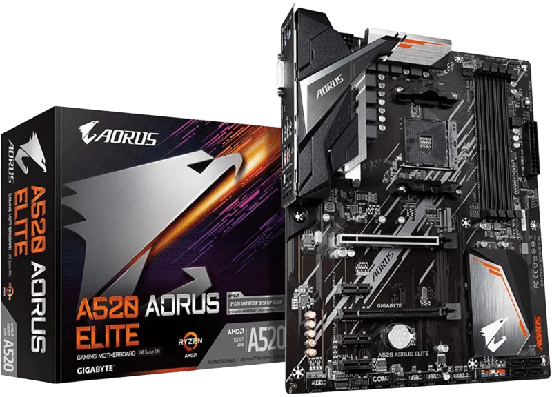 GIGABYTE A520 Aorus Elite Материнські плати image 1