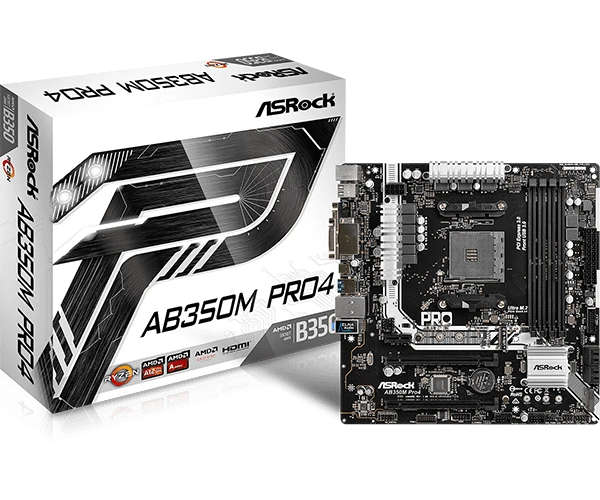 ASRock AB350M Pro4 Материнські плати image 1