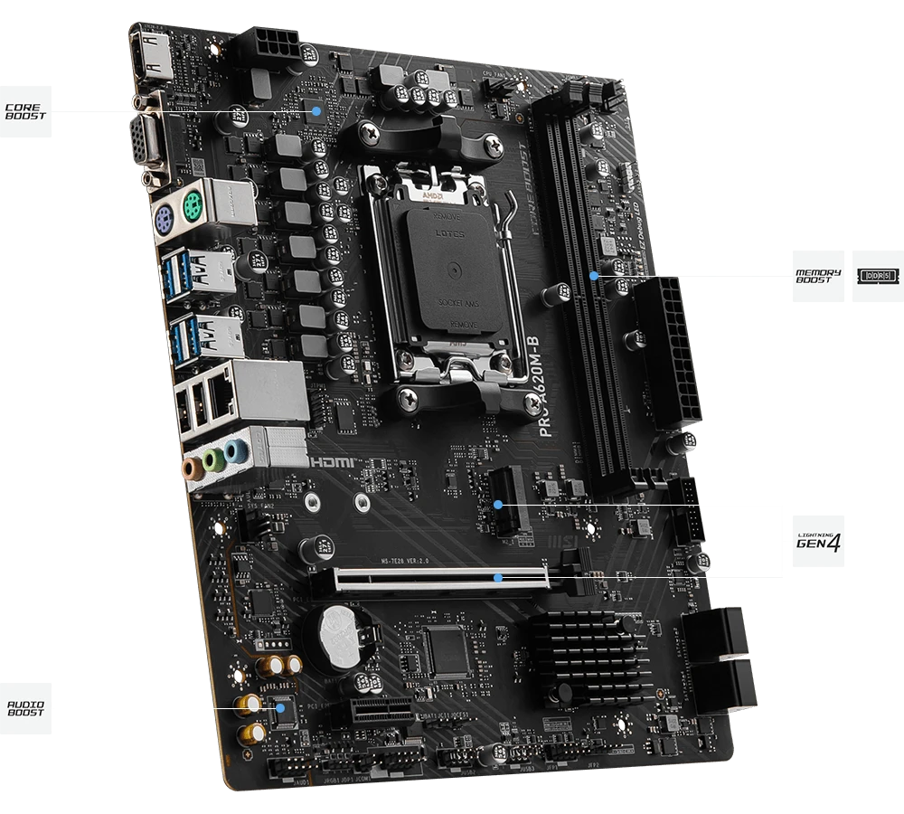 MSI PRO A620M-B Материнські плати image 2
