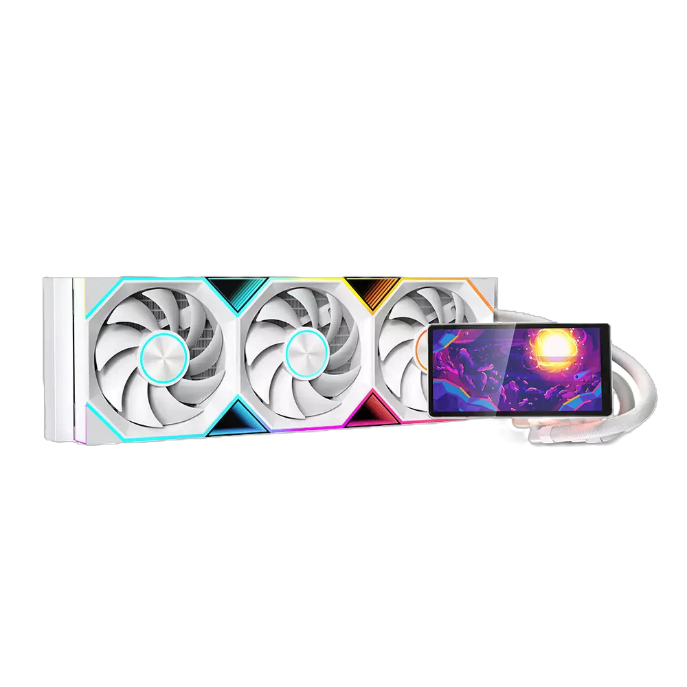 Водяне охолодження Jungle leopard  PRO FLOW 360 WH Охолодження image 1