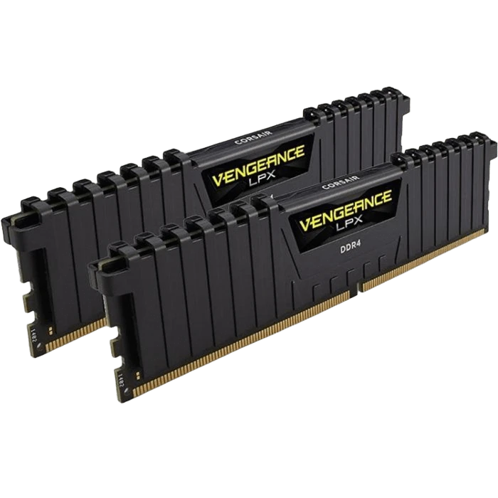 DDR4 16GB (2x8) 3600MHz Corsair  Vengeance LPX Black (CMK16GX4M2D3600C16) Оперативна пам'ять image 1