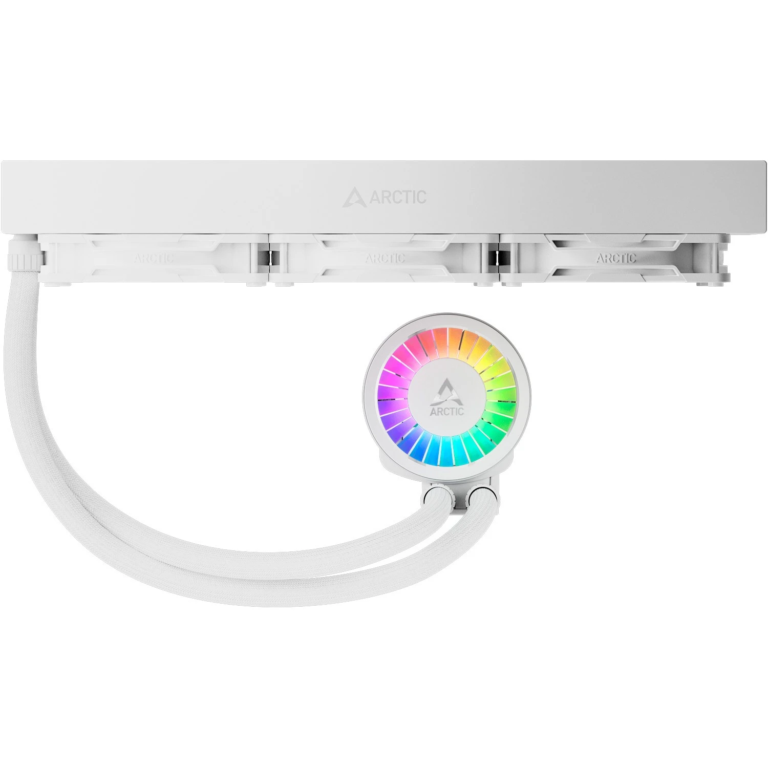 Водяне охолодження Arctic Liquid Freezer III Pro 360 A-RGB White (ACFRE00188A) Охолодження image 2