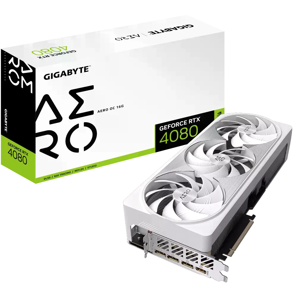Gigabyte RTX 4080 16Gb Aero OC Super (GV-N408SAERO OC-16GD) Відеокарти image 2