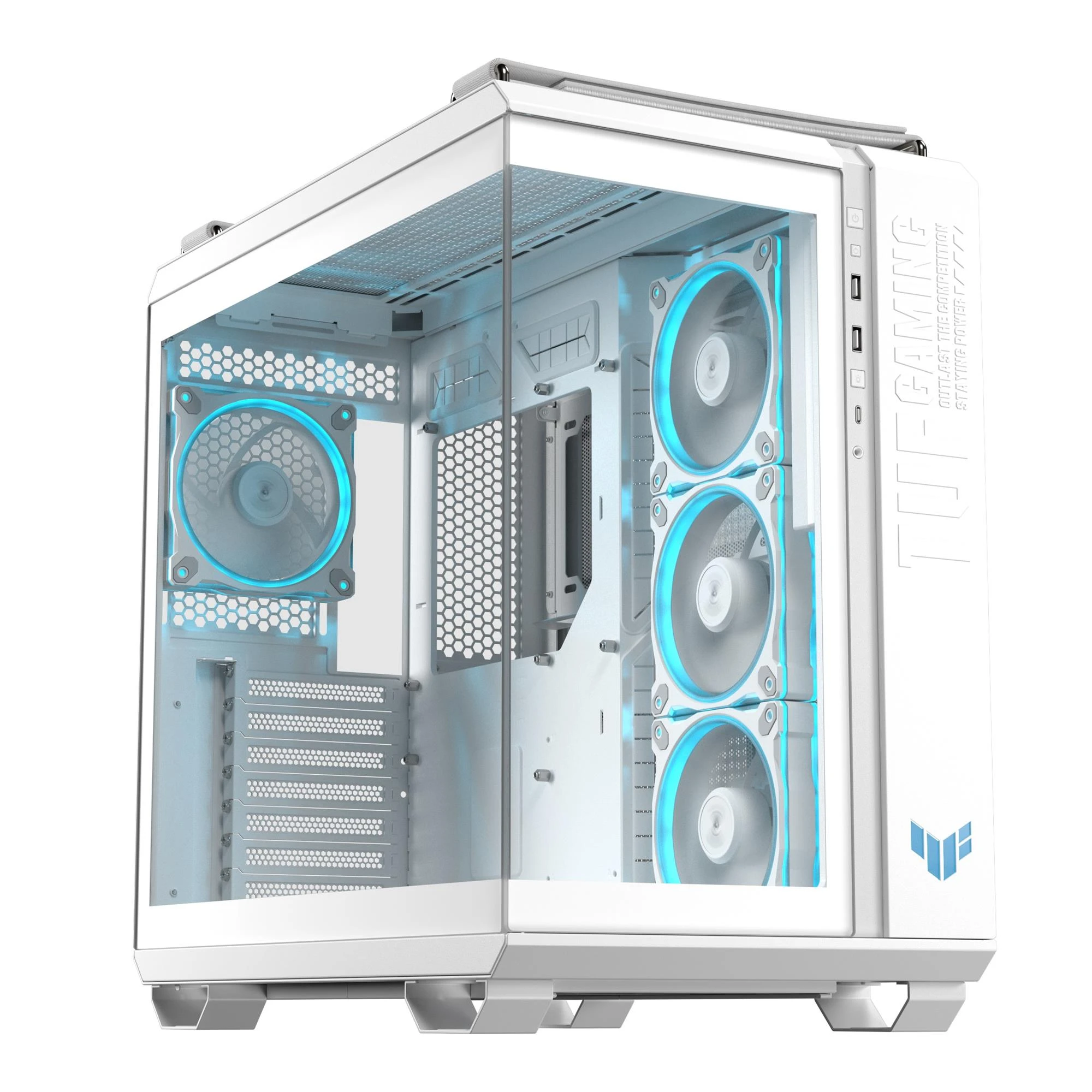 Корпус ASUS GT502 TUF GAMING HORIZON TG ARGB WHITE (90DC0093-B19010) Корпуси image 2