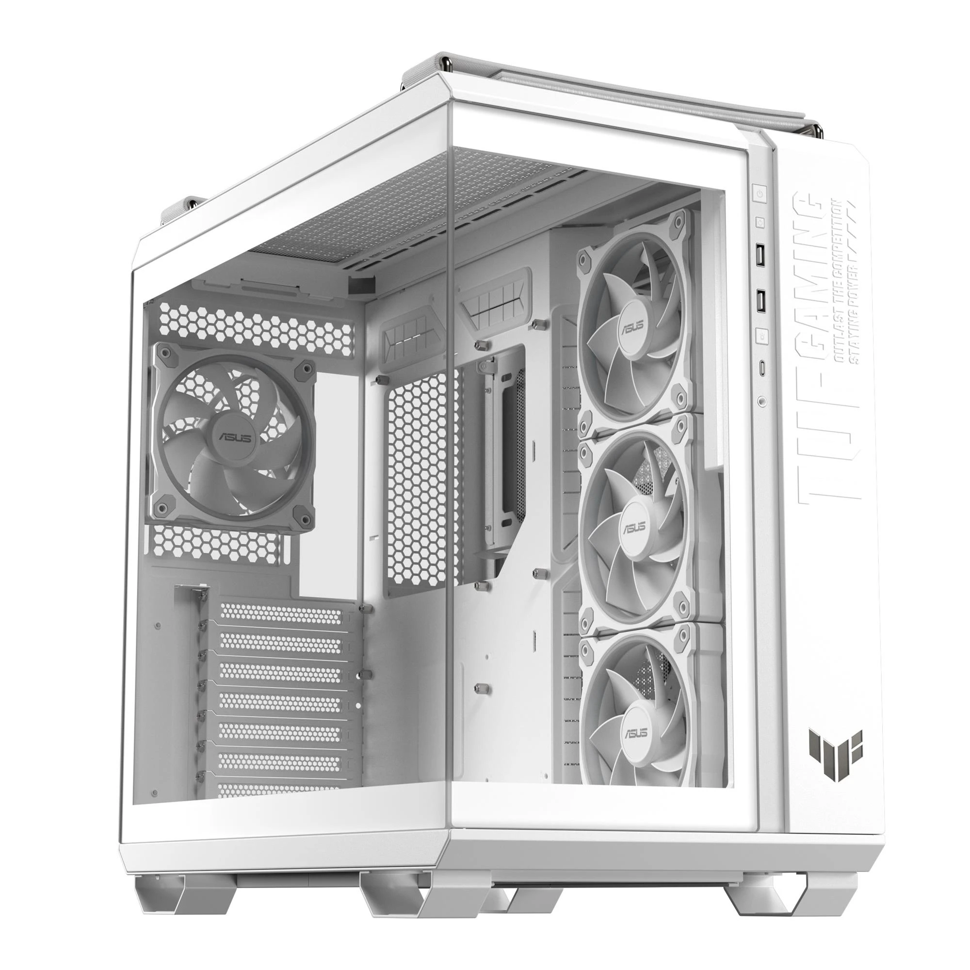 Корпус ASUS GT502 TUF GAMING HORIZON TG ARGB WHITE (90DC0093-B19010) Корпуси image 1