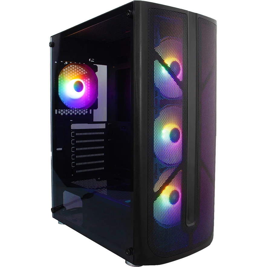Корпус 1stPlayer X4-BK-4F1-PS-750FK-EU Black 750W Корпуси image 1