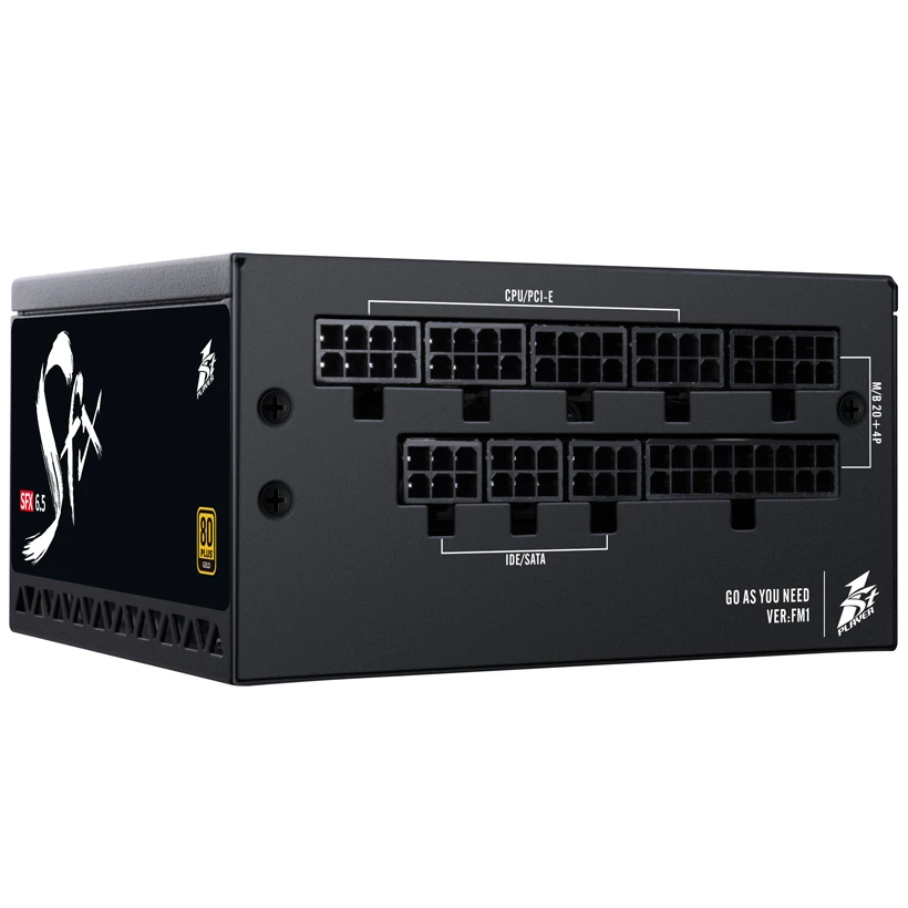 Блок живлення 1stPlayer PS-650SFX 650W (SFX-GLD-650-BK-EU) Блоки живлення image 1