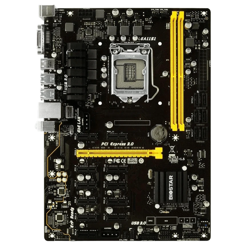 Biostar TB250-BTC PRO Материнські плати image 4