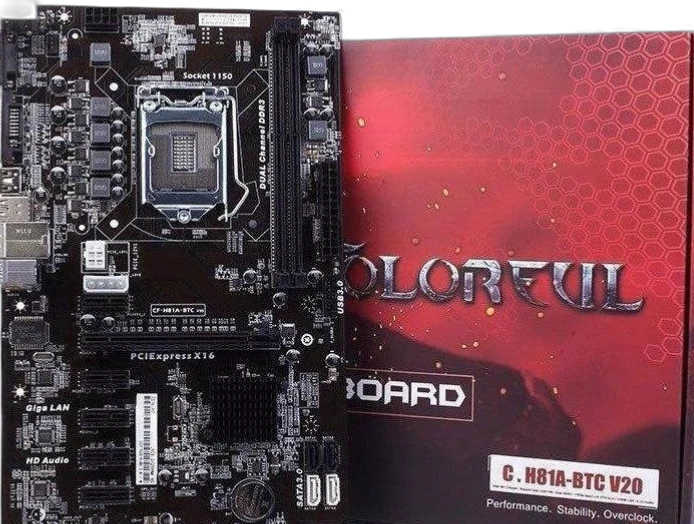 Colorful CF-H81A-BTC Материнські плати image 1