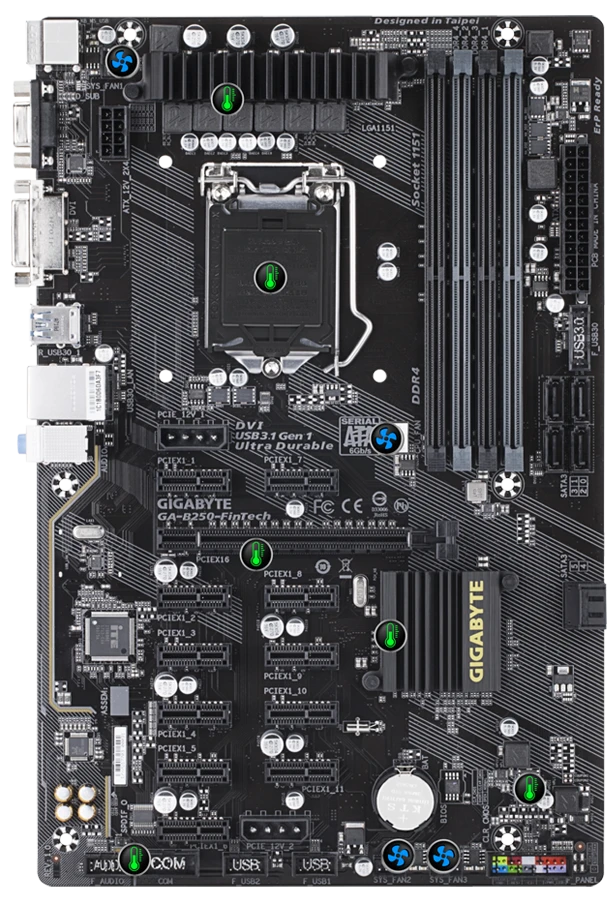 GIGABYTE GA-B250-FinTech (GA-B250-FinTech) Материнські плати image 5