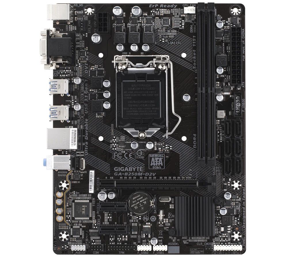 Gigabyte GA-B250M-D2VX-SI Материнські плати image 3