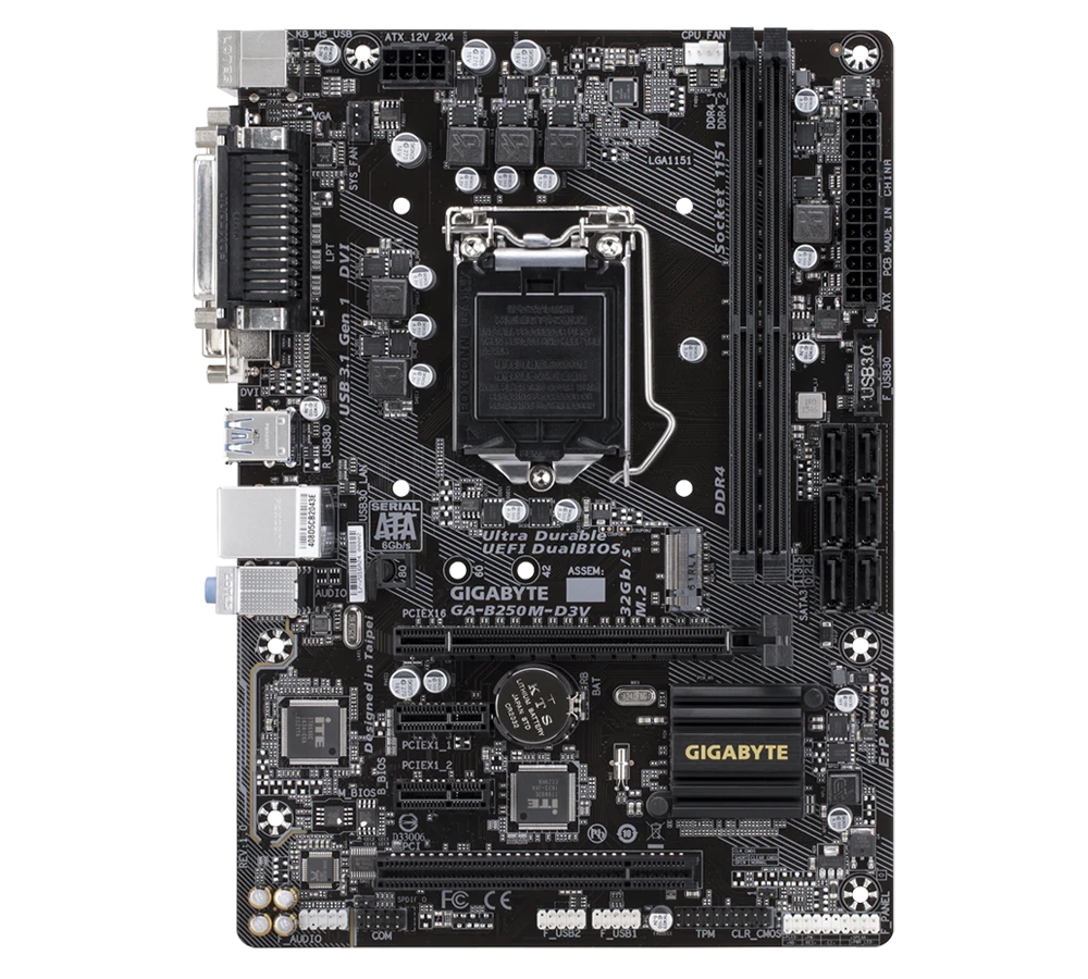 Gigabyte GA-B250M-D3V Материнські плати image 4