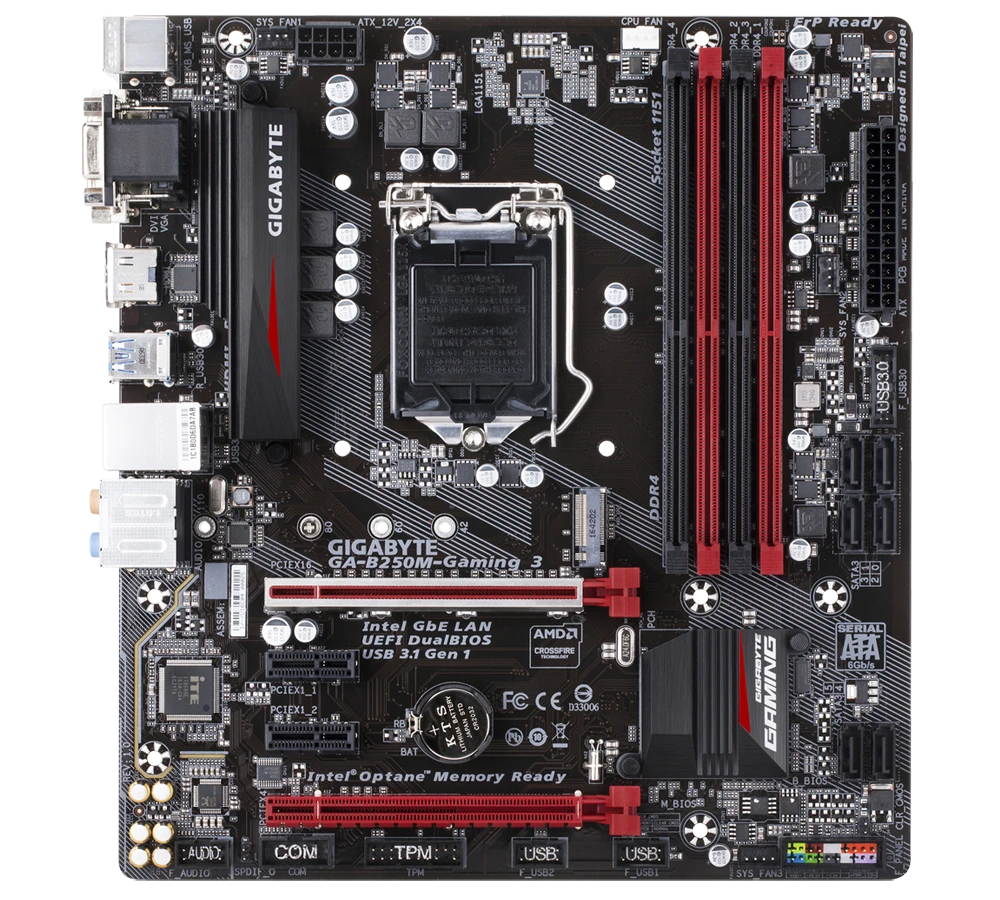Gigabyte GA-B250M-Gaming 3 Материнські плати image 3