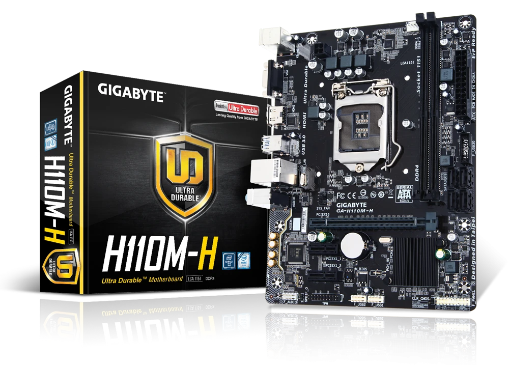 GIGABYTE GA-H110M-H Материнські плати image 1