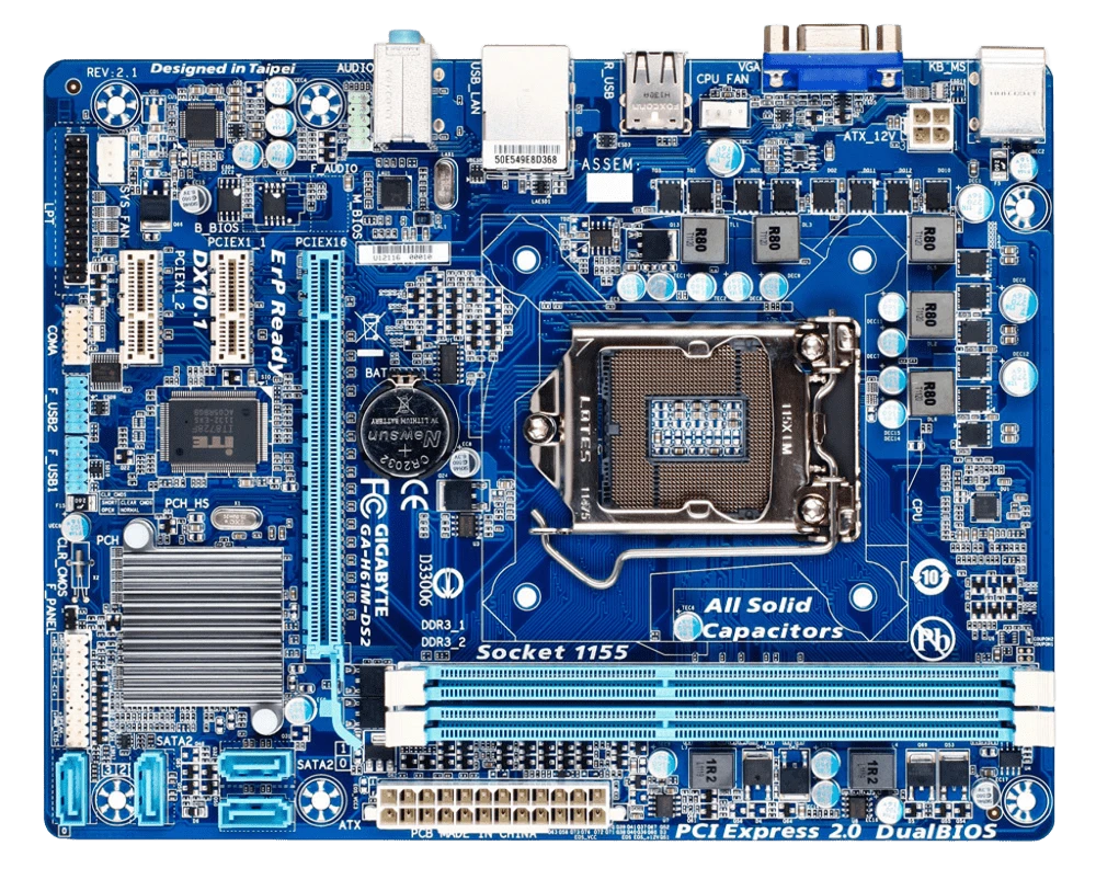 GIGABYTE GA-H61M-DS2 Материнські плати image 4