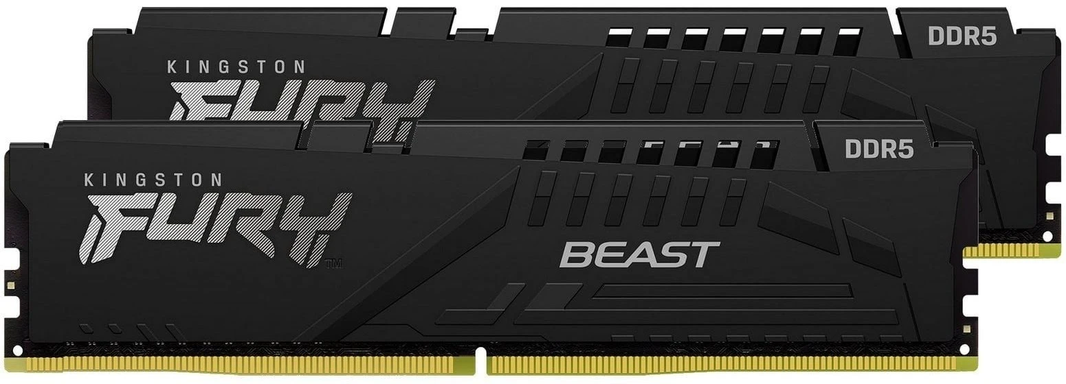 DDR5 32Gb (2x16) 6000MHz Kingston Fury Beast Black (KF560C36BBE2K2-32) Оперативна пам'ять image 3