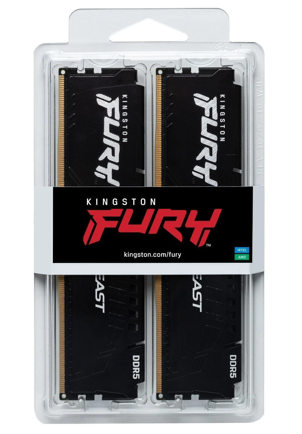 DDR5 32Gb (2x16) 6000MHz Kingston Fury Beast Black (KF560C36BBE2K2-32) Оперативна пам'ять image 5