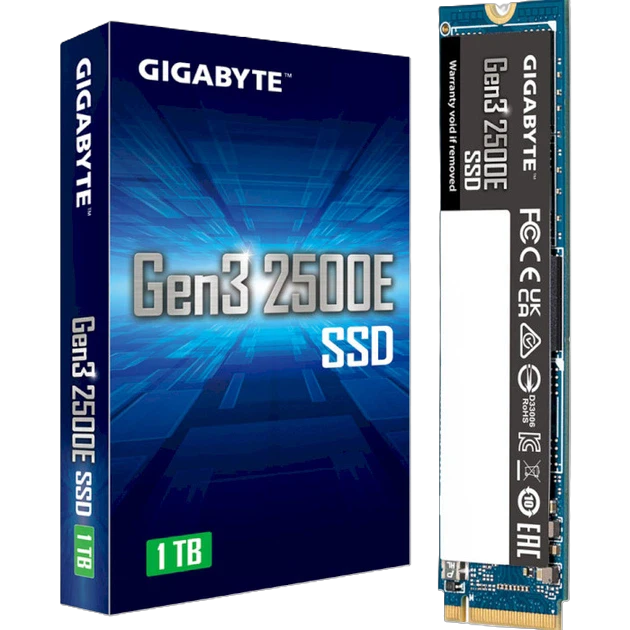 M.2 NVMe 1Tb Gigabyte 2500E (G325E1TB) Накопичувачі image 1