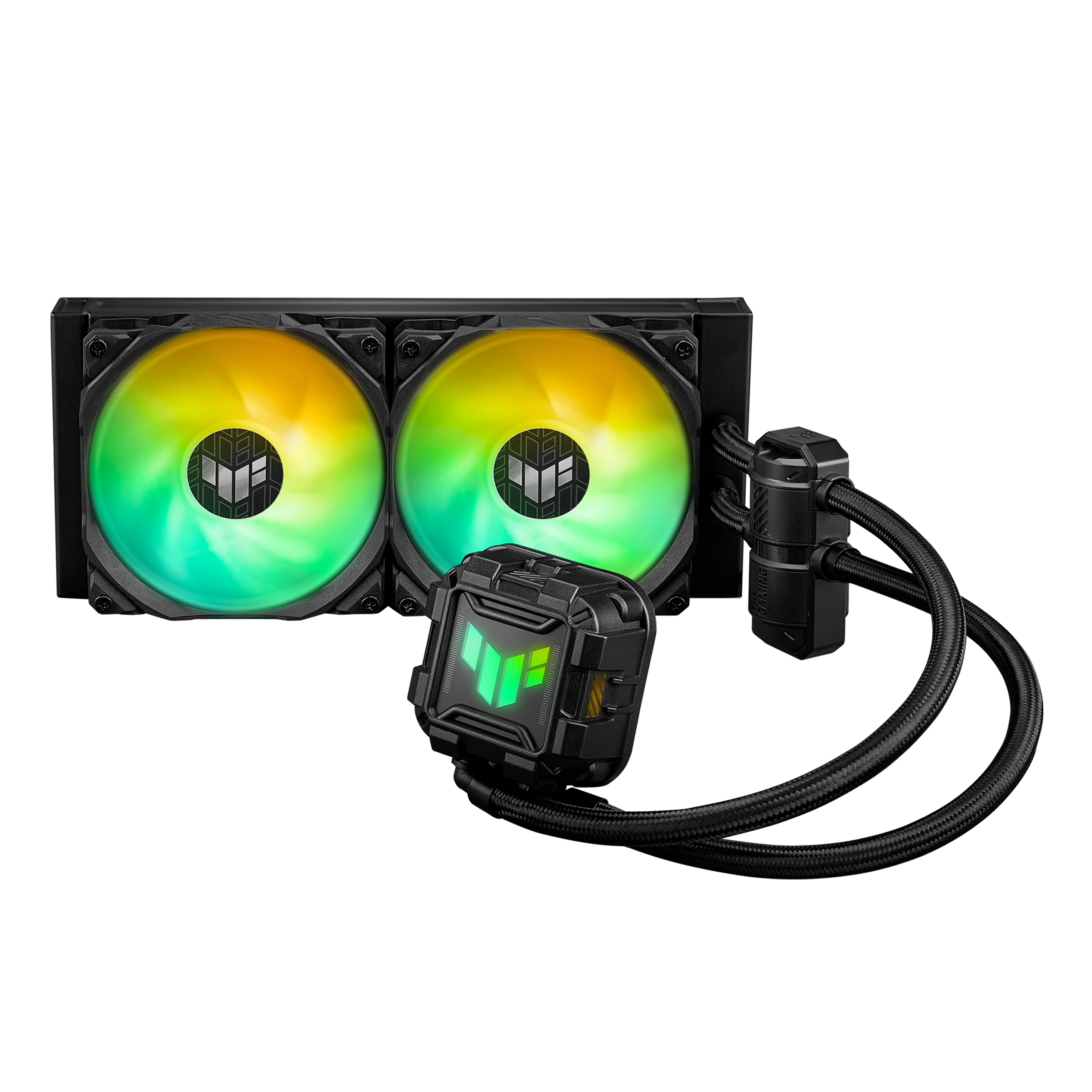 Водяне охолодження Asus TUF Gaming LC 240 ARGB (90RC00G1-M0UAY1) (AMD) Охолодження image 1