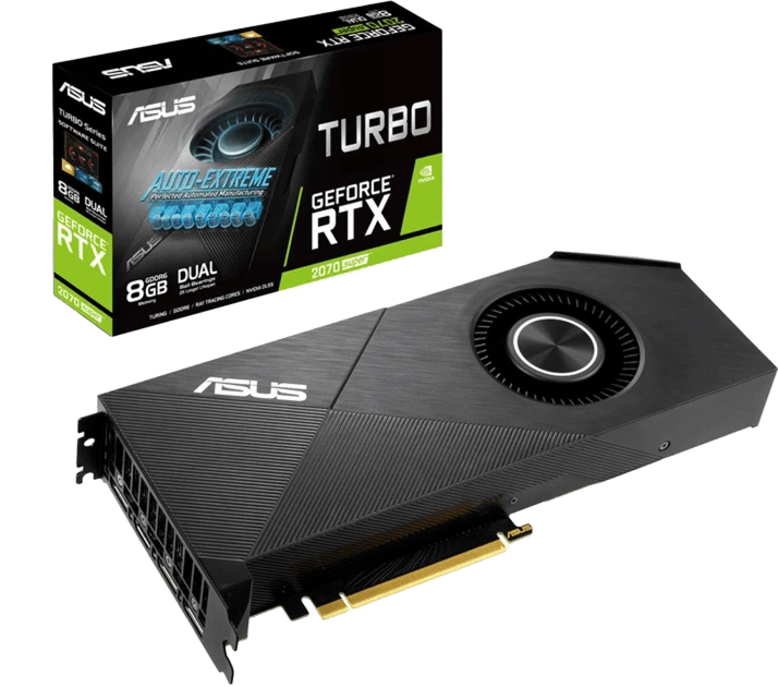 Asus RTX 2070 8Gb Turbo (TURBO-RTX2070-8G-EVO) Відеокарти image 1