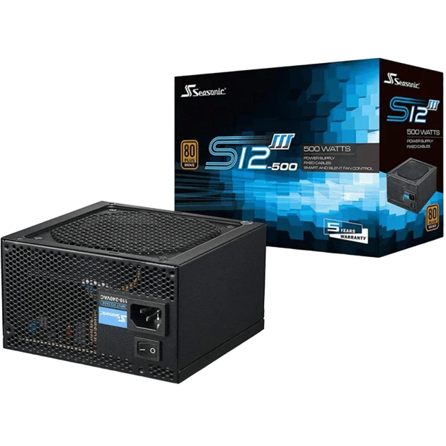Блок живлення Seasonic S12III-500 500W Bronze (SSR-500GB) Блоки живлення image 1