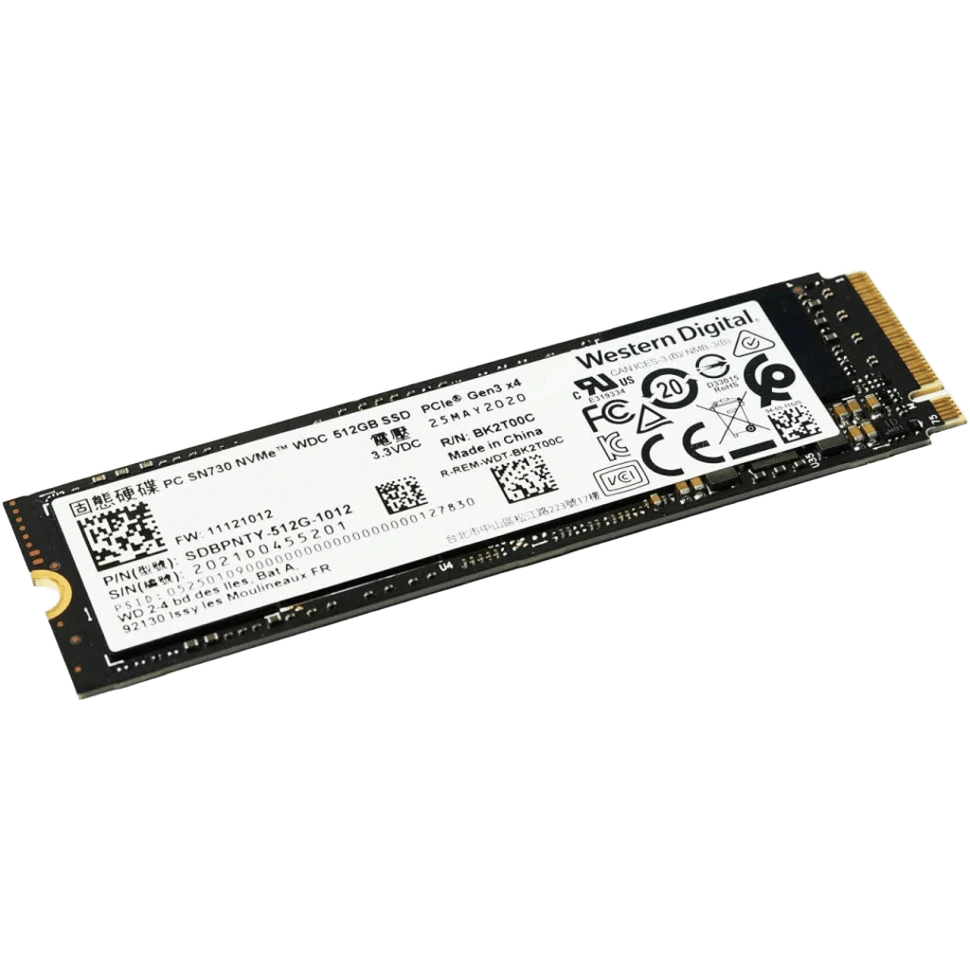 M.2 NVMe 512Gb WD Black SN735 (SDBPNHH-512G-1002) Накопичувачі image 2
