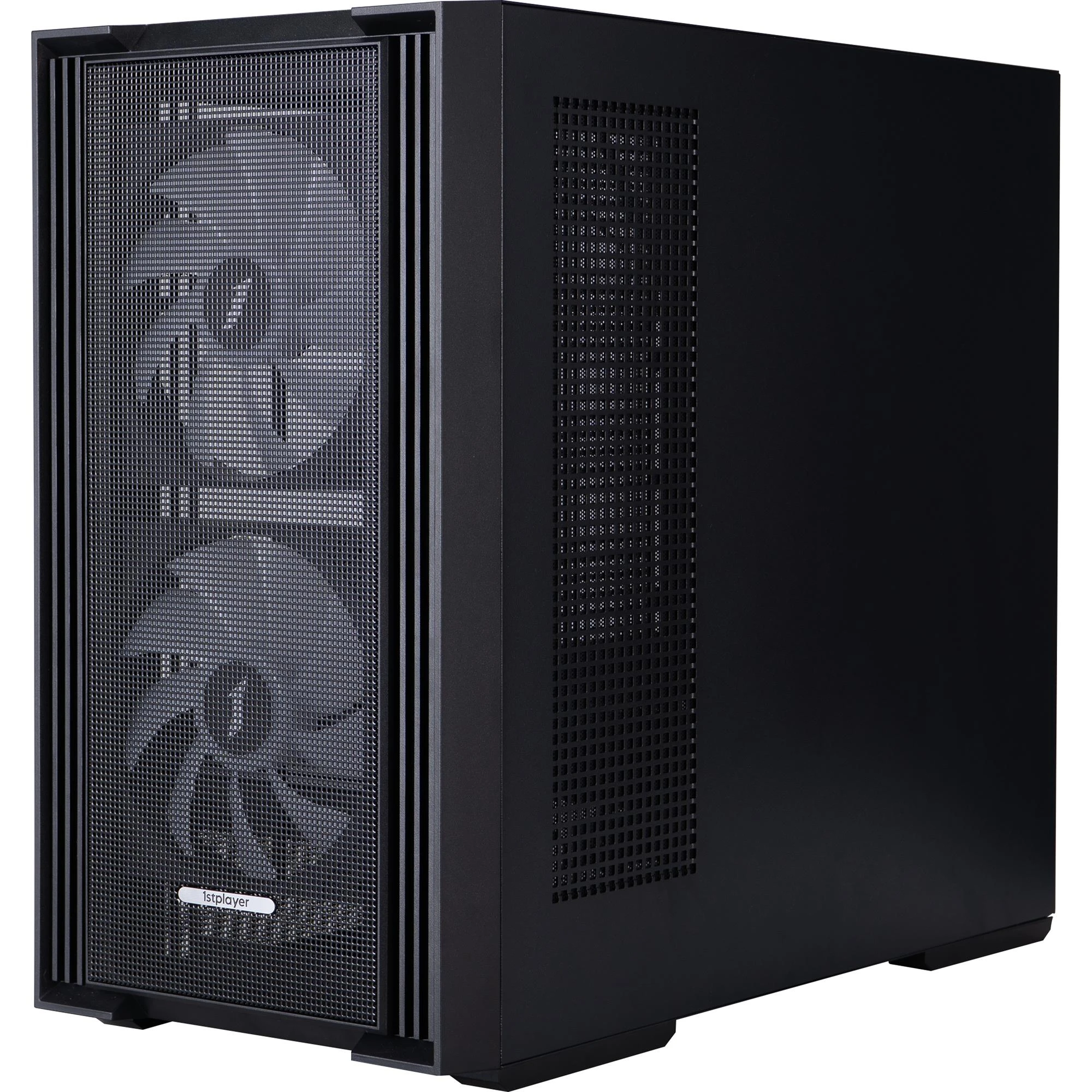 Корпус 1stPlayer AU6-BK-2FA7-14-2FA7R-1FA7 Black Корпуси image 2