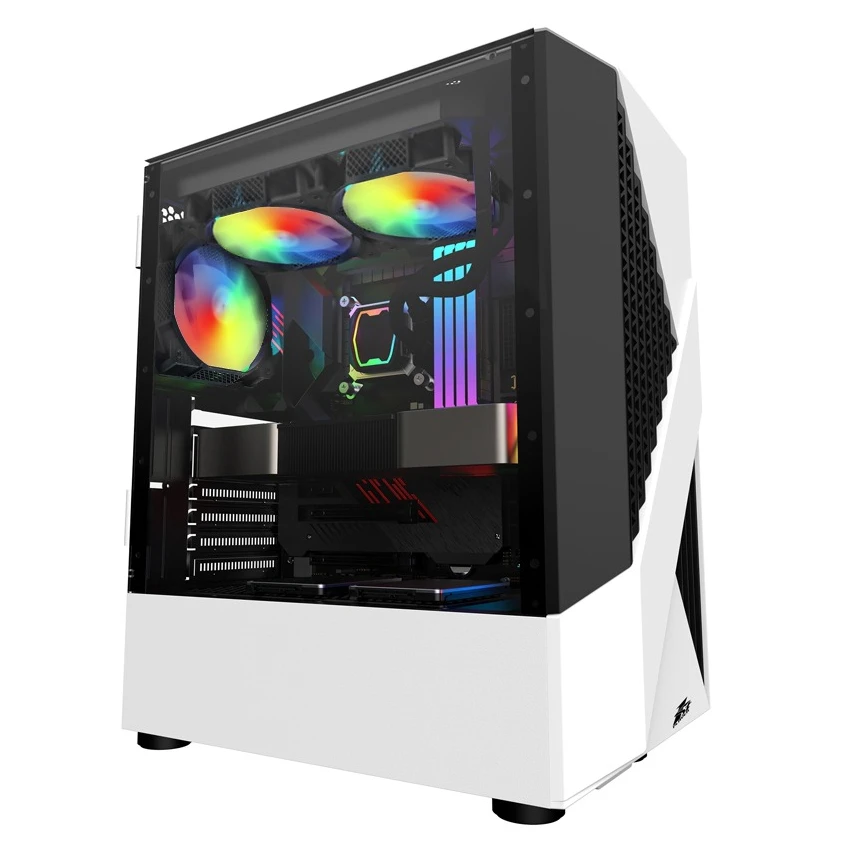 Корпус 1stPlayer F3-A-WH-4F1-PS-600FK-EU White 600W Корпуси image 1