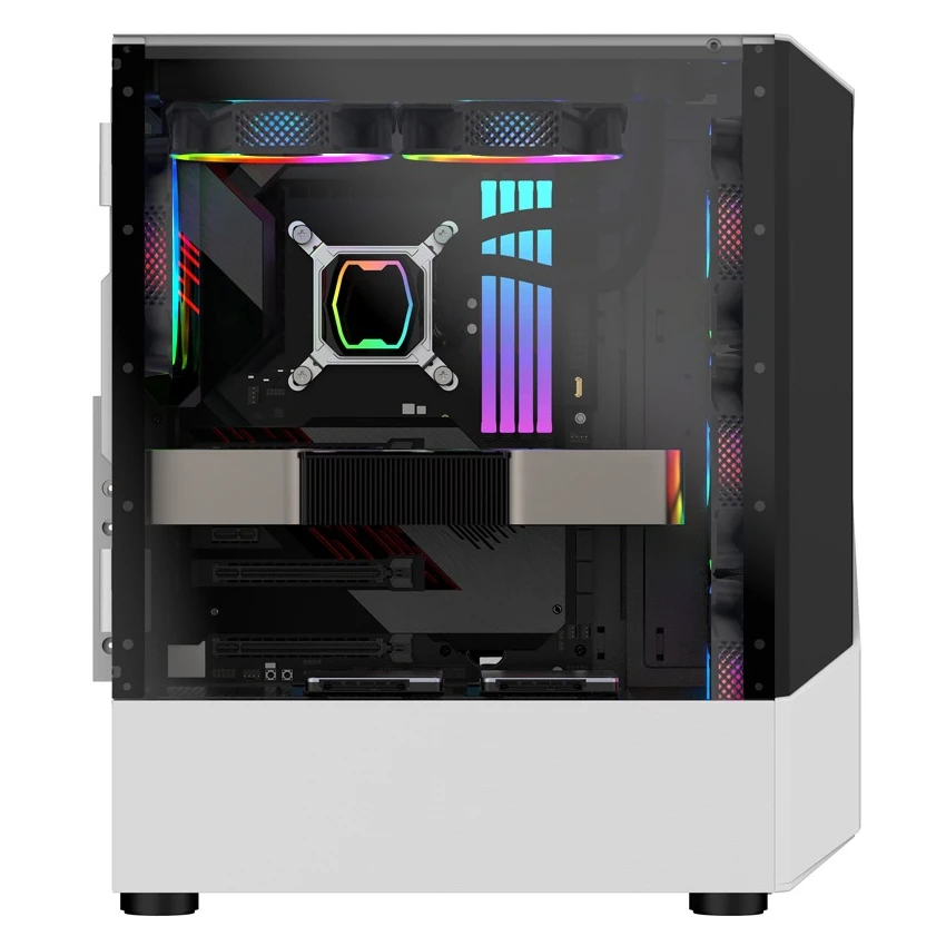 Корпус 1stPlayer F3-A-WH-4F1-PS-600FK-EU White 600W Корпуси image 2
